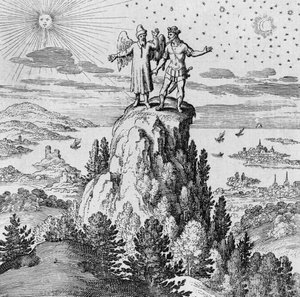 Espírito e alma guiam o príncipe de Musaeum Hermeticum de German School