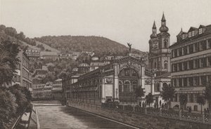 Sprudel-Colonnade (litho) de German School