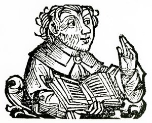 St. Alchimus, de &39;Liber Chronicarum&39; por Hartmann Schedel (1440-1514) de German School