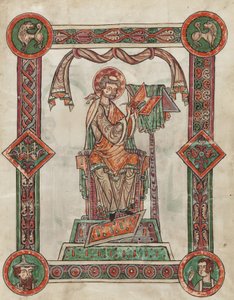 São Gregório como Autor, 1181-1200 de German School