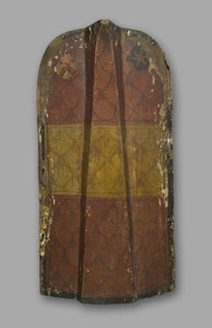Pavimento em pé, Klausen, c.1480-90 (madeira, ferro e pele de javali) de German School