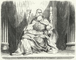 Estêvão I, Rei da Hungria (gravura) de German School