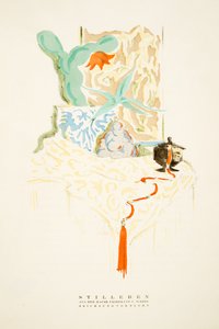 Stilleben, de The House of Friedmann U. Weber, de Styl, pub.1922 (pochoir print) de German School