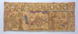 Roubou com o martírio de Santa Catarina, Renânia, c.1200 de German School
