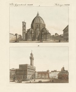 Edifícios estranhos em Florença de German School