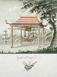 Balançar sob um dossel chinês, de 