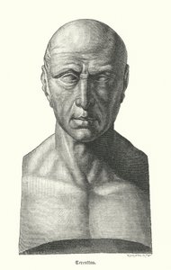Terence, dramaturgo romano (gravura) de German School