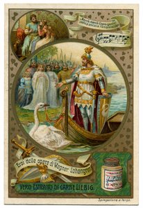 As personagens de Lohengrin de German School