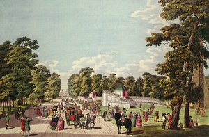 O lugar dos fogos de artifício, Prater (aquatint) de German School