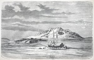 A Germania na Ilha Sabine, pub. Londres 1874 de German School