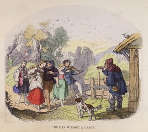 The Man Without A Heart (cor litho) de German School