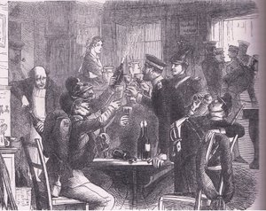 The Prussians at Versailles, Cassells History of the War between France and Germany publicado por Cassell and Company Limited, c.1890 (litho) de German School