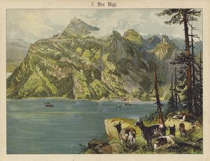 O Rigi (cor litho) de German School