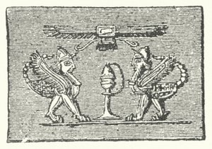 Os Homens Escorpião da Epopéia de Gilgamesh de German School