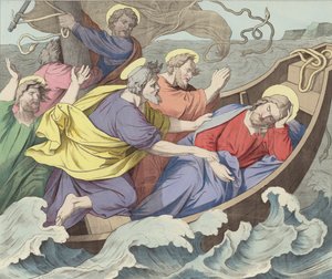 A tempestade no mar