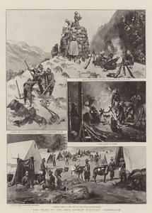 O Trabalho da Comissão da Fronteira Indo-Afghan (litho) de German School
