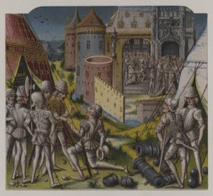 O casamento de Sigismund, Eleitor de Brandenburgo, e Maria da Hungria de German School
