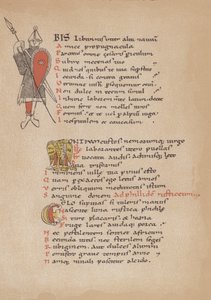 A poesia de Horácio em um manuscrito francês do século XII de German School