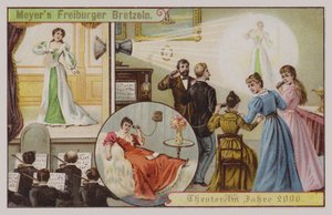 Teatro no ano 2000 (chromolitho) de German School