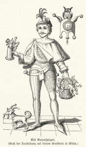 Até Eulenspiegel (gravura) de German School