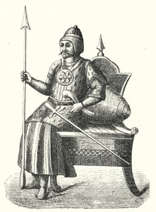 Timur, líder militar mongol (gravura) de German School