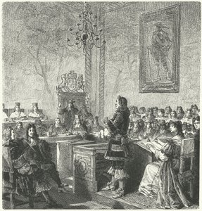 Julgamento de William Russell, Lord Russell, por traição contra o Rei Carlos II de German School