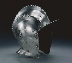 Burgonet de crista tripla, c.1560-70 de German School