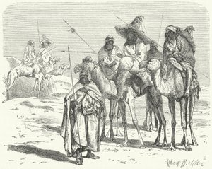 Tuaregs (gravura) de German School