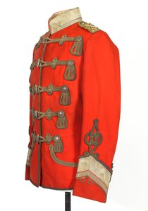 Túnica, HRH O Duque de Connaught, 3º Zieten Hussars, Exército Alemão, pré-1914 (túnica) de German School