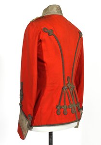 Túnica, HRH O Duque de Connaught, 3º Zieten Hussars, Exército Alemão, pré-1914 (túnica) de German School