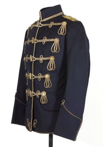 Túnica, HRH O Duque de Connaught, 3º von Zieten Hussars, Exército Alemão, pré-1914 (túnica) de German School