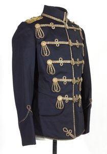 Túnica, HRH O Duque de Connaught, 3º von Zieten Hussars, Exército Alemão, pré-1914 (túnica) de German School