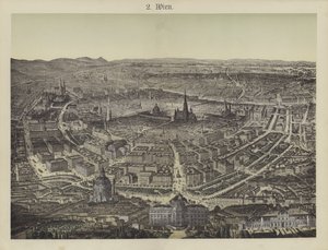 Viena, Áustria (cor litho) de German School