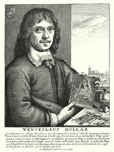 Wenceslaus Hollar, desenhista boémio, gravador e ilustrador (gravura) de German School