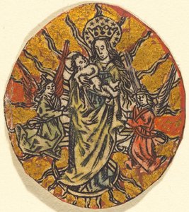 Madonna e criança de German or Netherlandish 15th Century