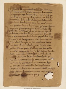 A Hildebrandslied (litografia a cores) de German School