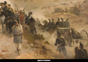 Batalha de Chernaya de Gerolamo Induno