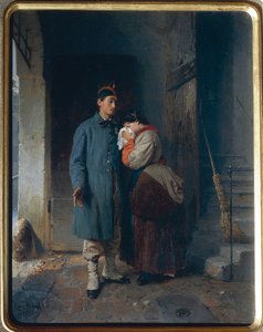 A Partida dos Conscritos de 1866, de Gerolamo Induno de Gerolamo Induno