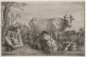 A leiteira de Gerrit Claesz. Bleker
