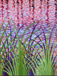 Canas do riacho 08, 2014 (acrílico sobre tela)