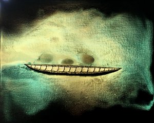 Voyage 206, 2017 (acrílico sobre tela) de Gerrit Greve