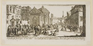 O Hospital, placa quinze de As grandes misérias da guerra