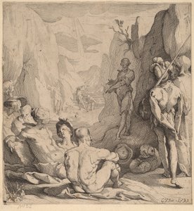 João Batista, pregando de Gerrit Pietersz Sweelinck