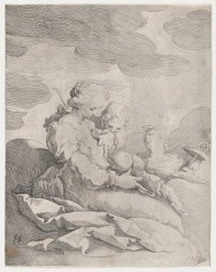 Fé, Esperança e Caridade, c. 1593. de Gerrit Pietersz Sweelink