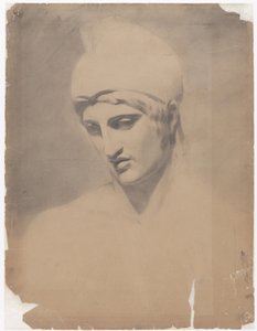 Estudo da Academia com cabeça helmeted de Gerrit Willem Dijsselhof