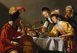 Concerto, ca 1627. de Gerrit van Honthorst