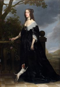 Elizabeth Stuart 1596-1662, Rainha da Boêmia, 1642 de Gerrit van Honthorst