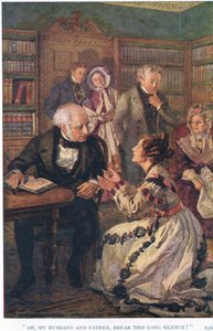 "Oh, meu marido e meu pai, rompam este longo silêncio!" de Gertrude E. Demain Hammond