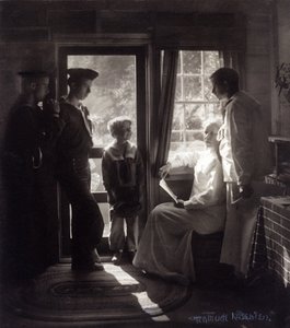 Luz do sol na casa de Gertrude Käsebier