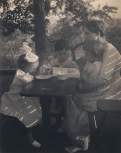 A festa no jardim de Gertrude Käsebier